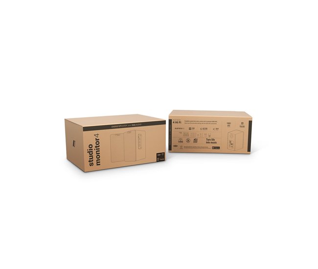 Altavoces Multimedia Studio Monitor 4 Hi Fi Negro