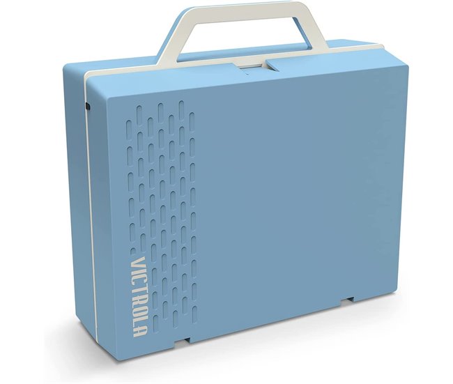 Tocadiscos Vintage con un Toque Moderno Victrola Re-Spin Azul