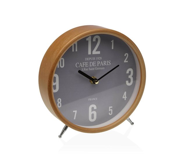 Reloj de Mesa Cafe de Paris Gris