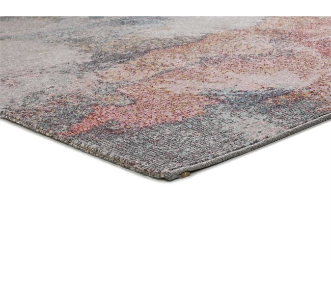Alfombra abstracta de pelo corto SAMARA - ATTICGO 160x230 Multicolor