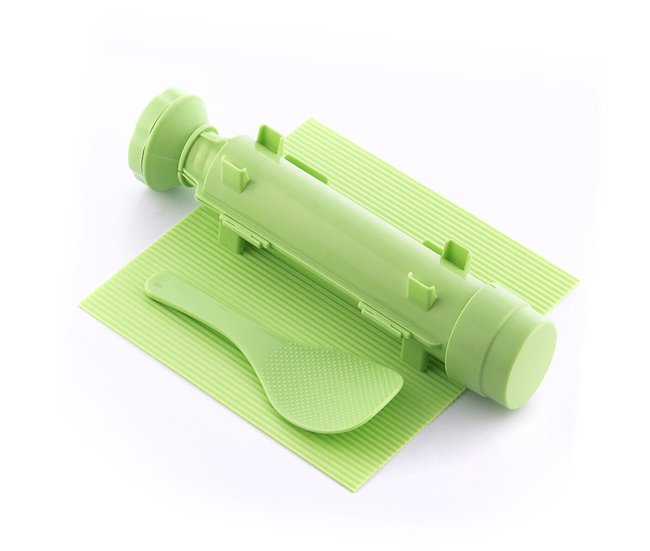 Set de Sushi con Recetas Verde