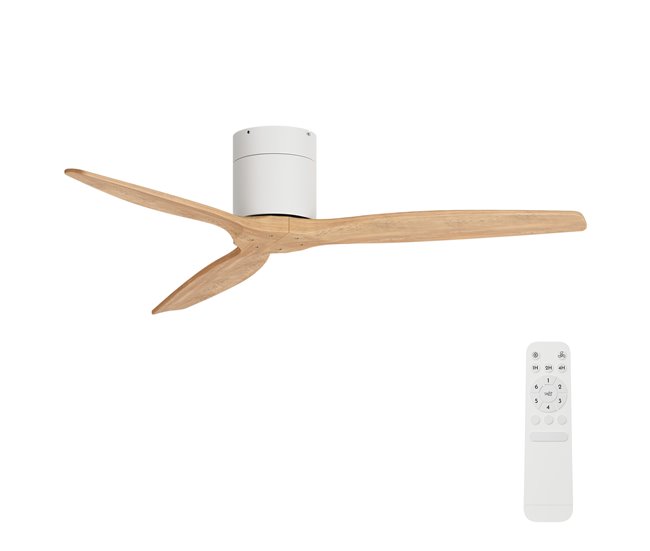 Ventilador techo PHAOS aspas sin luz motor DC  Madera