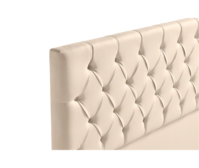 CABECERO TAPIZADO CAPRI POLIPIEL  - Moonia 130 Beige