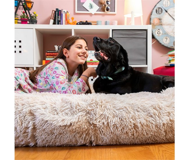 Cama de Perro para Humanos | Human Dog Bed XXL Beige