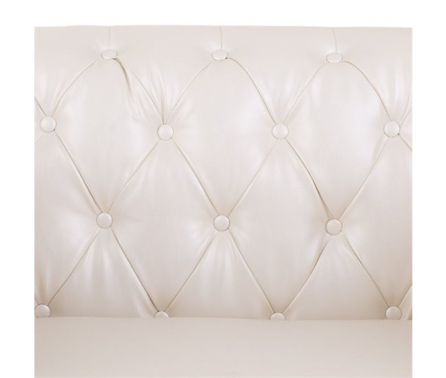 Sillón tapizado Blanco