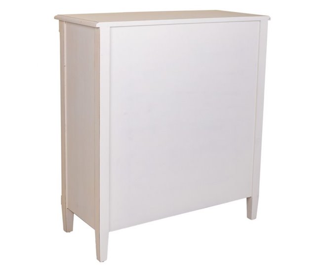 Cómoda de madera Blanco