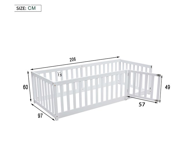 Camas infantiles Blanco