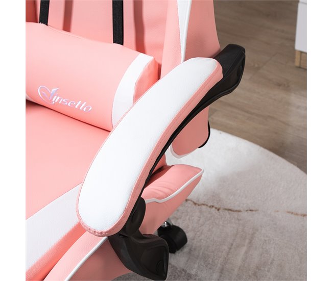 Silla Gaming PVC, Espuma, PP, Metal Vinsetto Negro
