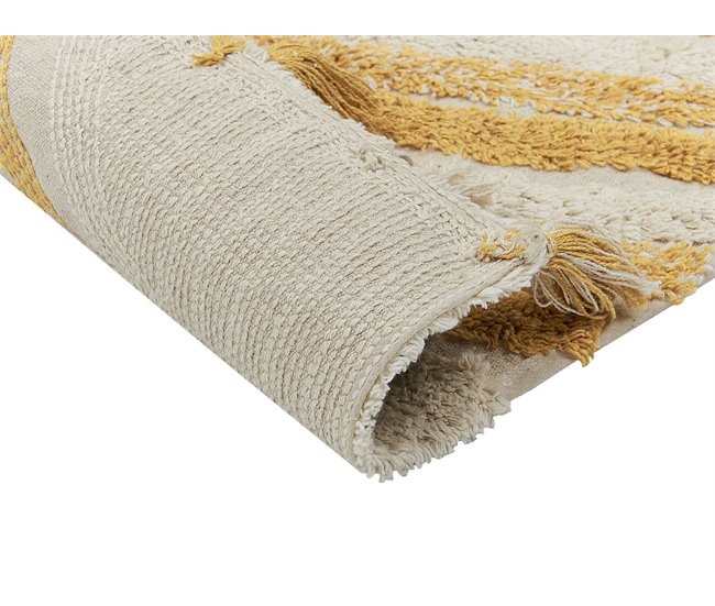 Beliani Alfombra de pelo corto BINGOL 140x200 Beige