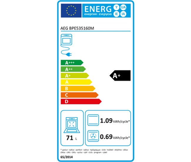 Horno BPE535160M Multicolor