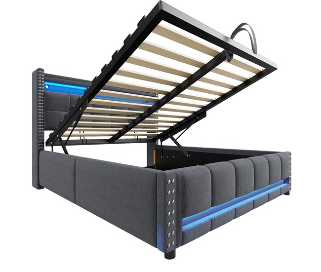 Canapés abatibles Gris