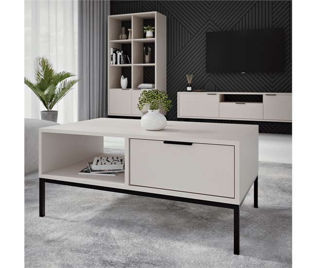 Mesa de centro Seattle 60x100 Beige