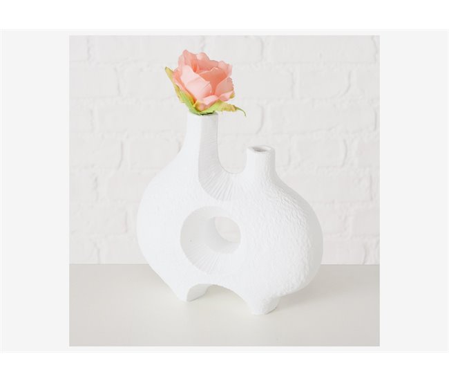 Jarrón decorativo PRADO marca BOLTZE Blanco