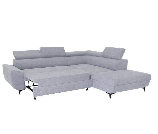 Rinconera con cama WESLEY Gris