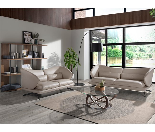 ANGEL CERDA Lámpara de pie regulable en acero negro Negro