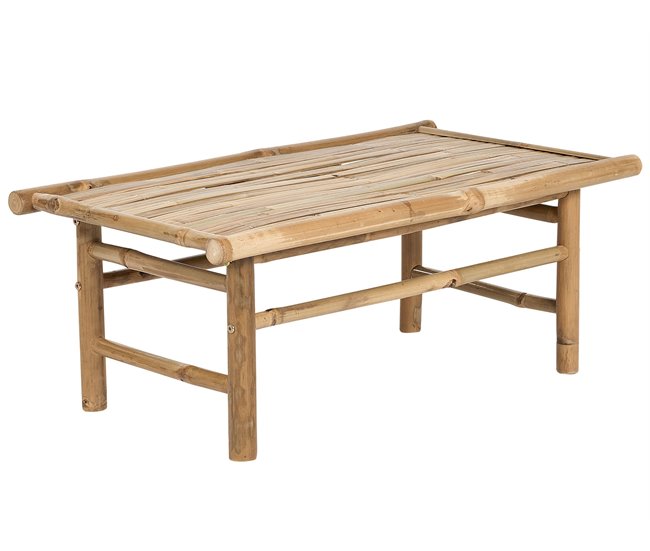Beliani Conjunto longue TODI Blanco/ Beige