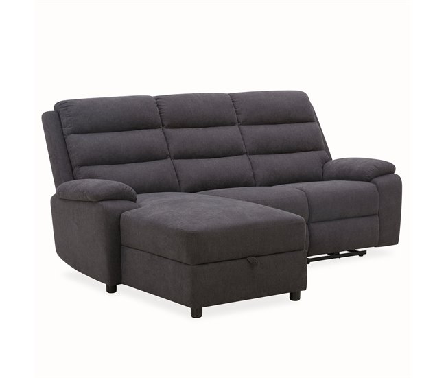 Chaise longue relax eléctrica AMANDA Gris