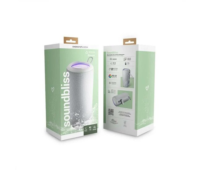 Altavoz Bluetooth Portátil Soundbliss Cloud Gris