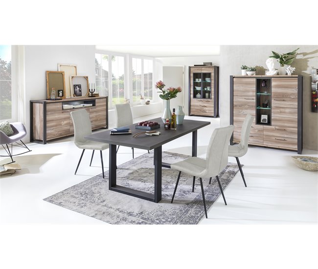 Pack de 4 sillas NINA Beige