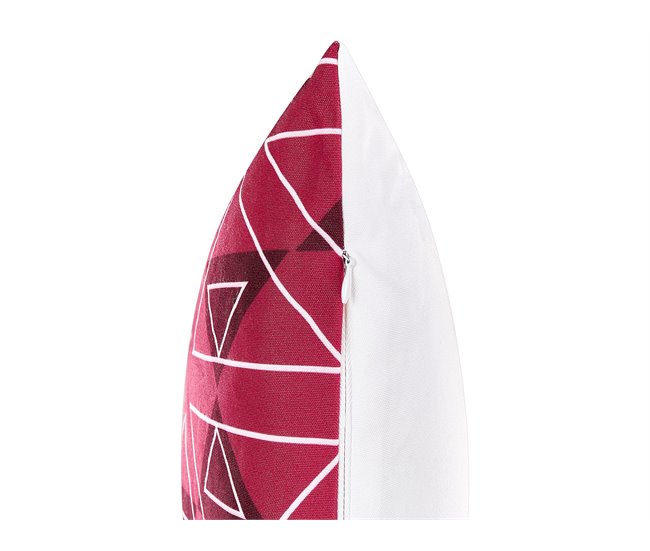 Beliani Cojín de jardín MEZZANO Fucsia