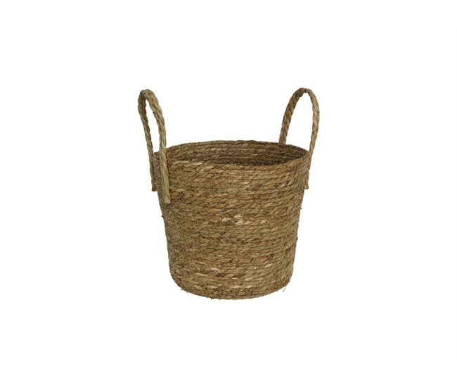 Cesta NATURA fibra vegetal talla S Natural