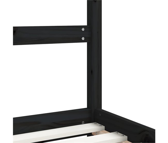 Estructura De Cama Para Niños 206x95 Blanco