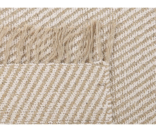 Beliani Alfombra de pelo corto ALADAG 140x200 Beige