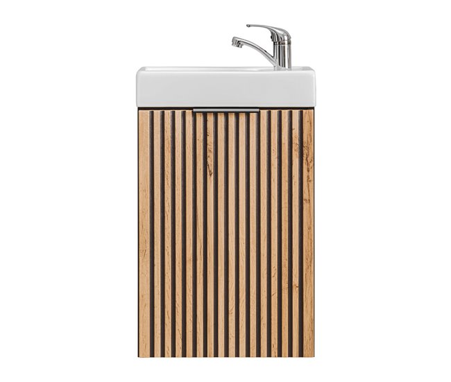 Mueble lavamanos 1 puerta Gaia Madera