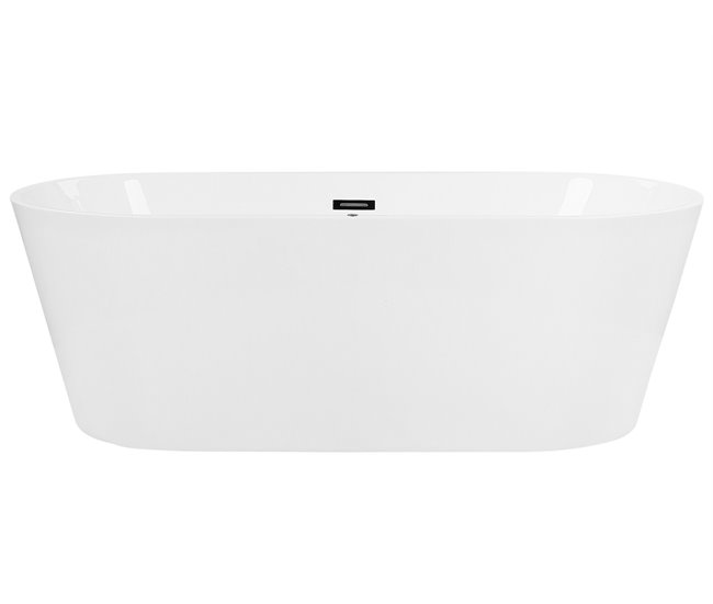Beliani Bañera de interior HAVANA Blanco