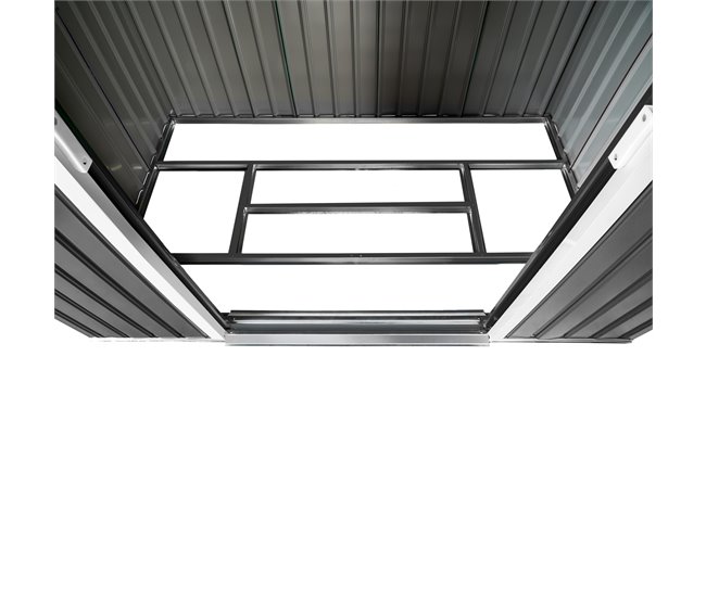 cobertizo para jardín Gris
