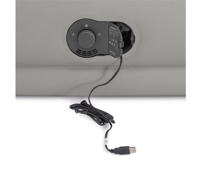 Cama Hinchable Comfort Queen Azul