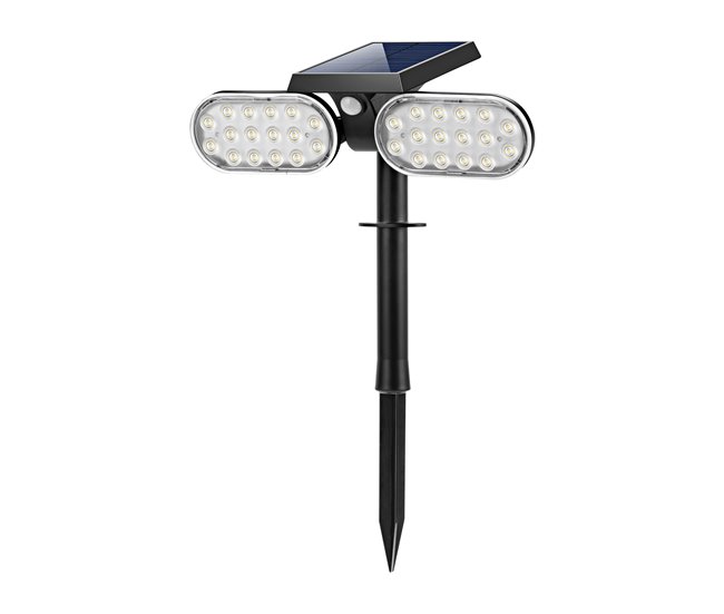 Baliza solar SETH DUO marca ARTECONFORT Negro