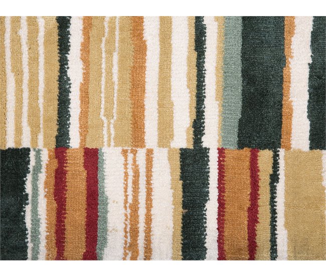 Beliani Alfombra de pelo corto FATSA 140x200 Multicolor