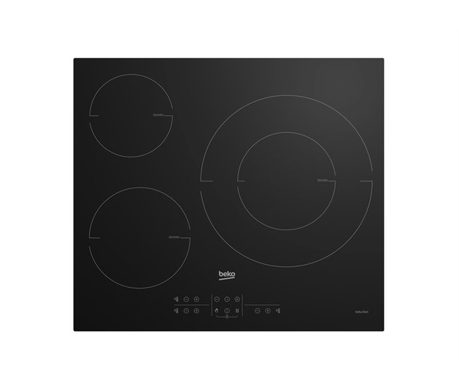 Placa Inducción BEKO HII63205MT Negro
