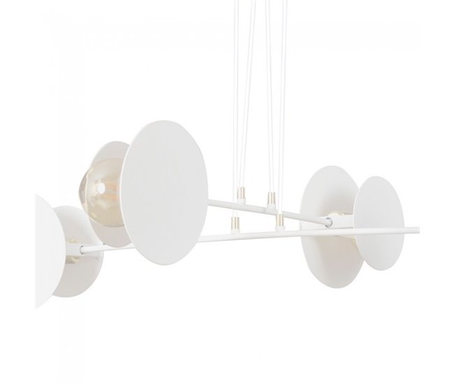 Lámpara de techo Denis (4 luces) Moderno Blanco