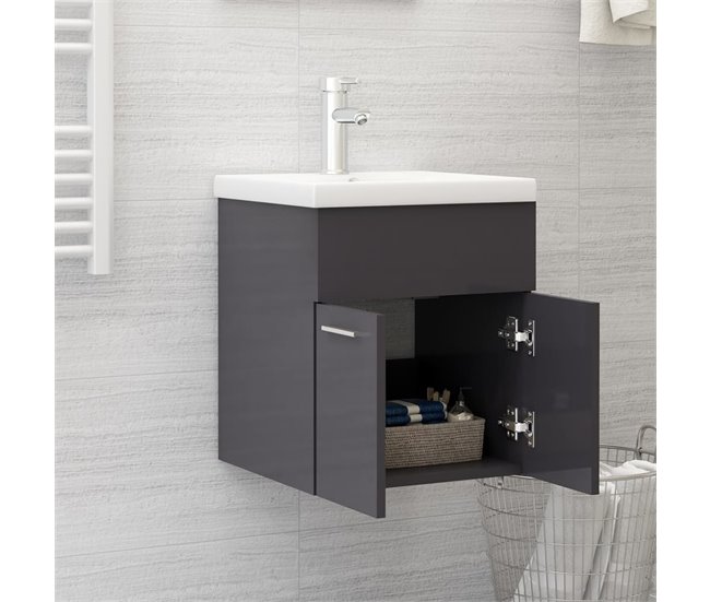 Armario Con Lavabo 42 Blanco