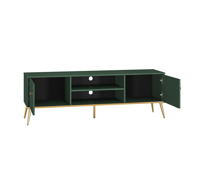 Mueble TV 2 puertas 1 Thalia 160 Azul