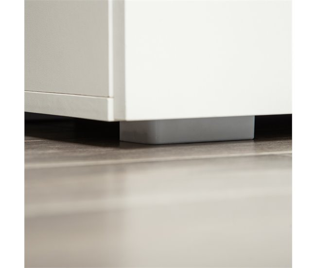 Aparador de Salón Melamina de Madera HOMCOM 70 Blanco