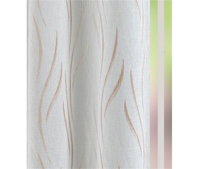 Visillo ACARNAS 140x260cm color blanco Blanco