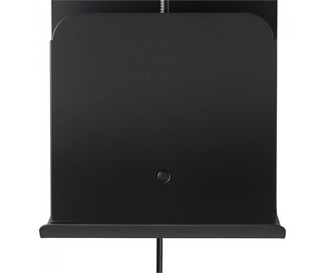 Aplique revistero con USB y repisa Roomi Metal  Nórdico Negro