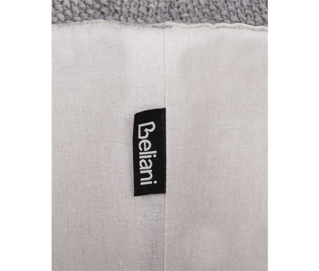 Beliani Cesta TANDA Gris