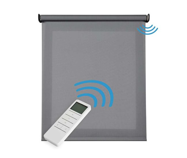 Estores Enrollables Motorizados Screen con Motor y Mando 