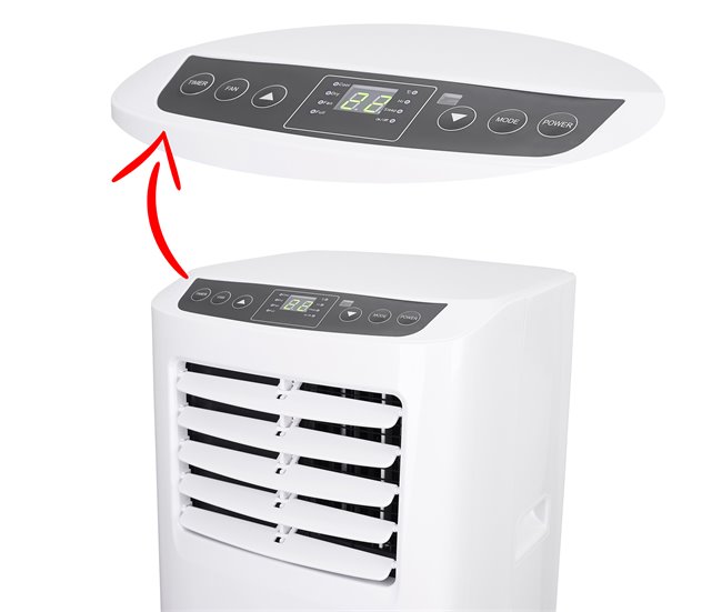 Aire acondicionado portátil Adler AD 7909 Blanco