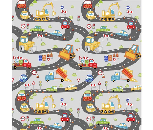 COLCHA BOUTI REVERSIBLE SCALEXTRIC 
