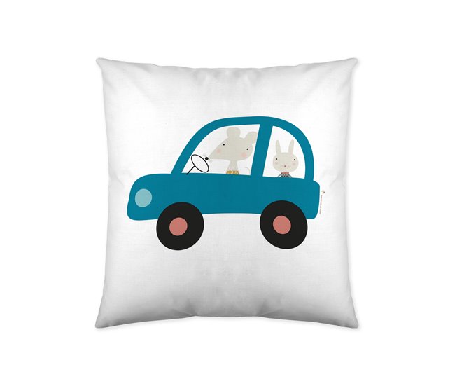 FUNDA DE COJIN VACIO COCHES Estampado