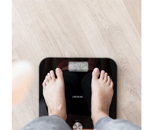 Báscula de baño Surface Precision EcoPower 10000 Healthy White Cecotec Blanco