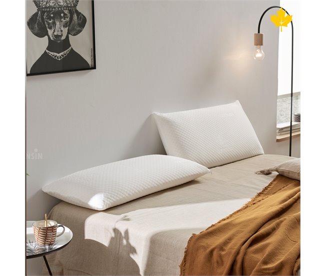 Pack Colchon + Almohada Viscoelastica Descansin | Efecto nube 
