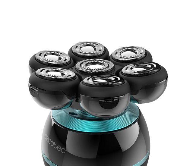 Afeitadoras de cabeza Bamba PrecisionCare Skull Cecotec Negro