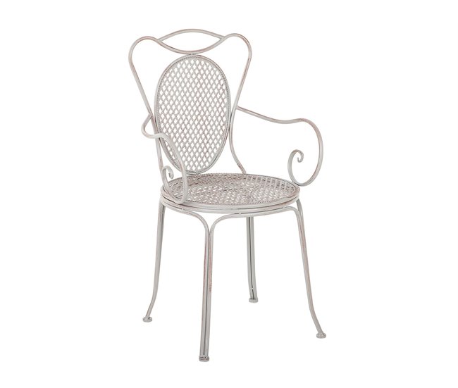Beliani Conjunto bistro CILENTO Gris Claro