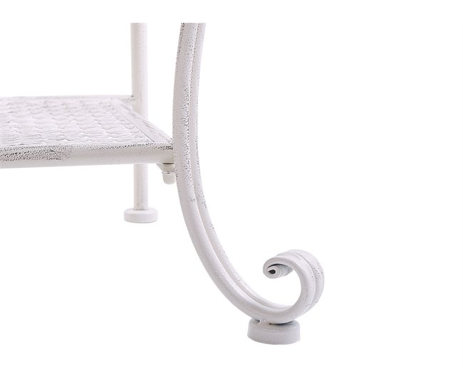 Beliani Estante de baño PAVONA 94 Beige